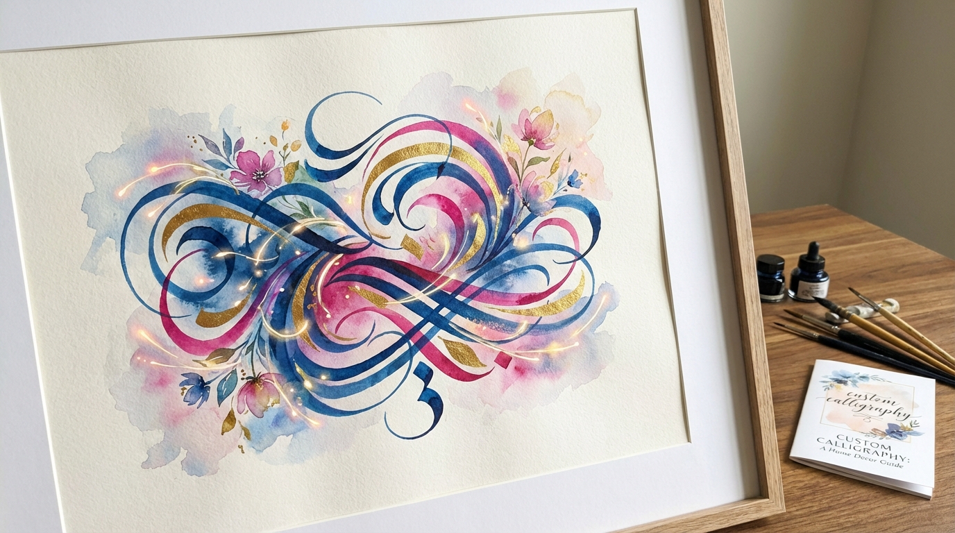 découvrez comment créer un tableau de calligraphie prénom unique avec notre guide complet et astuces pour personnaliser votre décoration intérieure avec élégance.