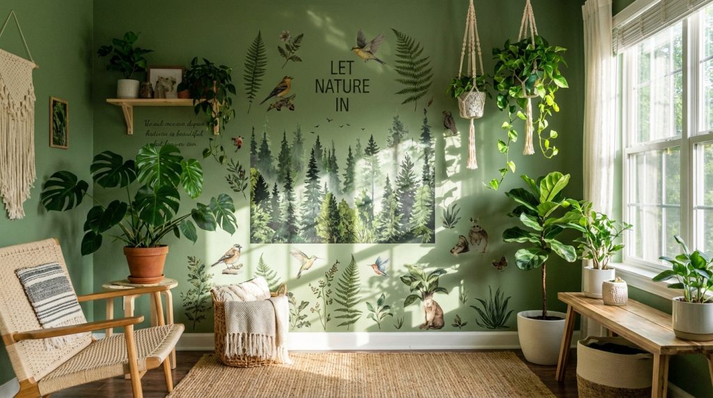 découvrez nos idées et conseils pour utiliser des stickers nature et décorer votre intérieur de manière naturelle et harmonieuse.