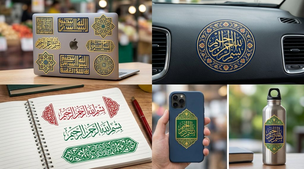découvrez tout sur les stickers bismillah, leurs significations et leurs multiples utilisations pour décorer et personnaliser vos objets avec une touche spirituelle.
