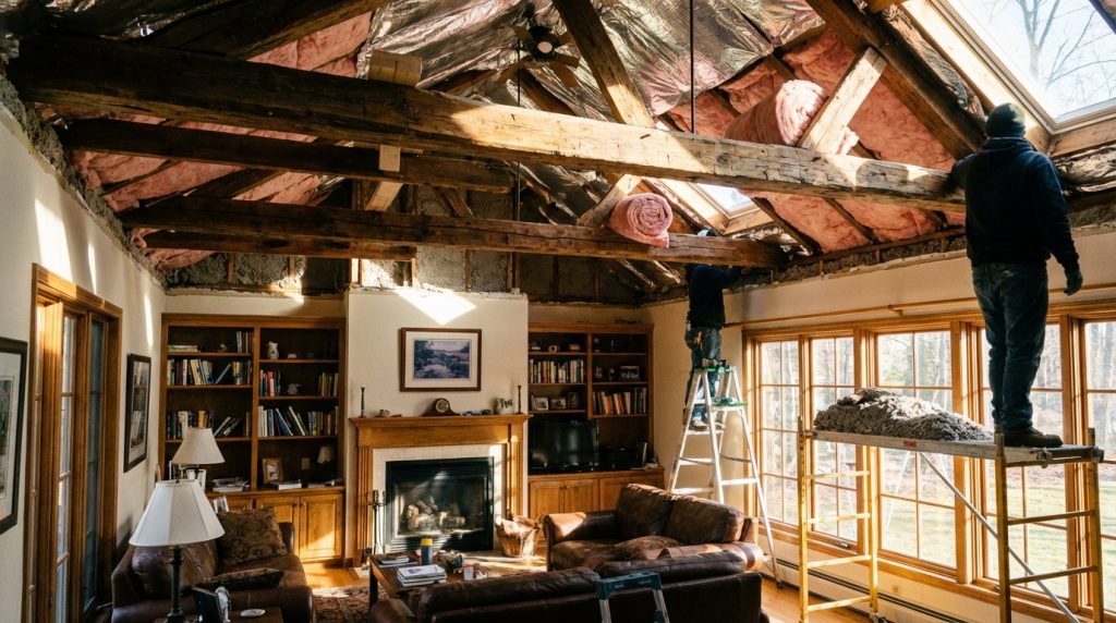 découvrez nos conseils pratiques pour bien isoler votre plafond et améliorer le confort thermique de votre maison tout en réalisant des économies d'énergie.