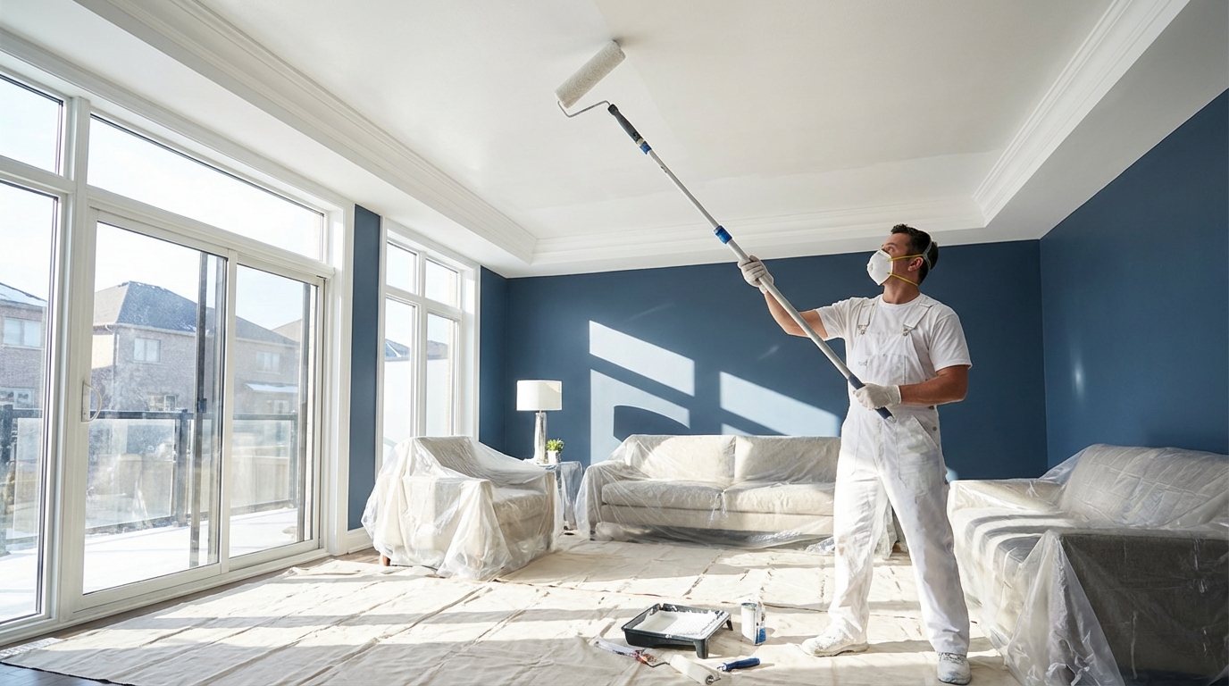 découvrez nos conseils pratiques pour peindre un plafond comme un professionnel et obtenir un résultat impeccable.