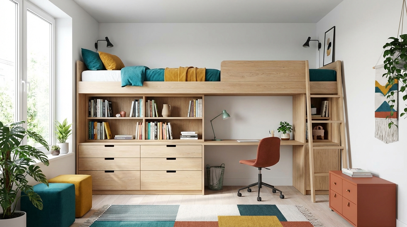 découvrez nos conseils pour choisir le pont de lit idéal qui optimisera l'espace et le style de votre chambre.