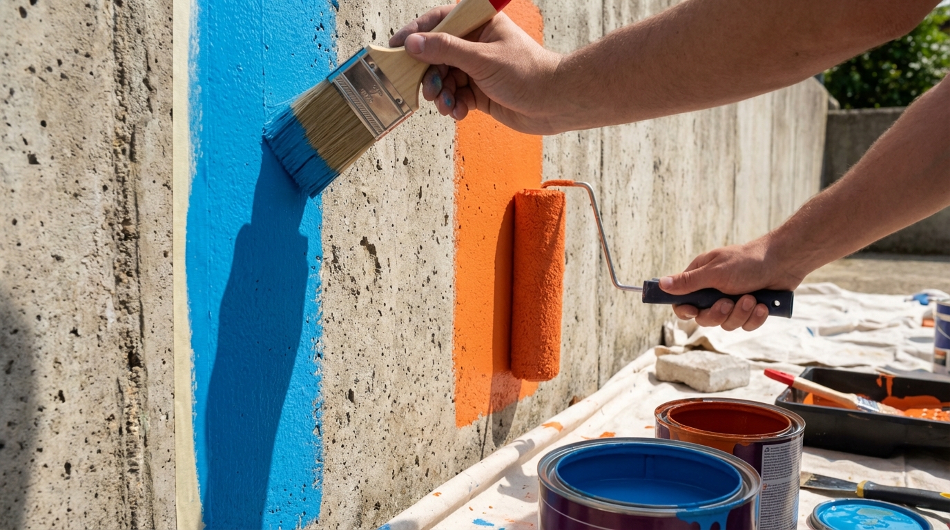 découvrez des techniques efficaces pour peindre sur du béton extérieur et protéger durablement vos surfaces extérieures tout en améliorant leur esthétique.