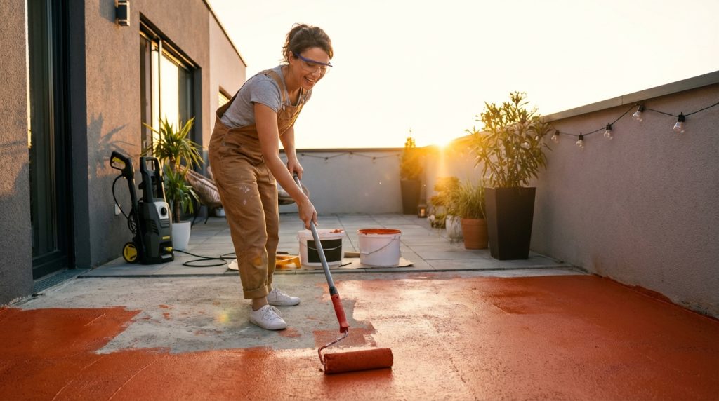découvrez des astuces et techniques pour peindre efficacement sur du béton extérieur et garantir une finition durable et esthétique.