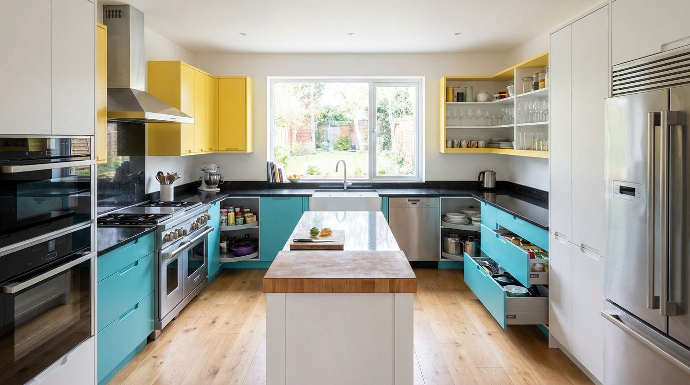 découvrez les avantages de la cuisine en u pour maximiser l'espace et améliorer l'efficacité dans votre cuisine, alliant praticité et design optimisé.