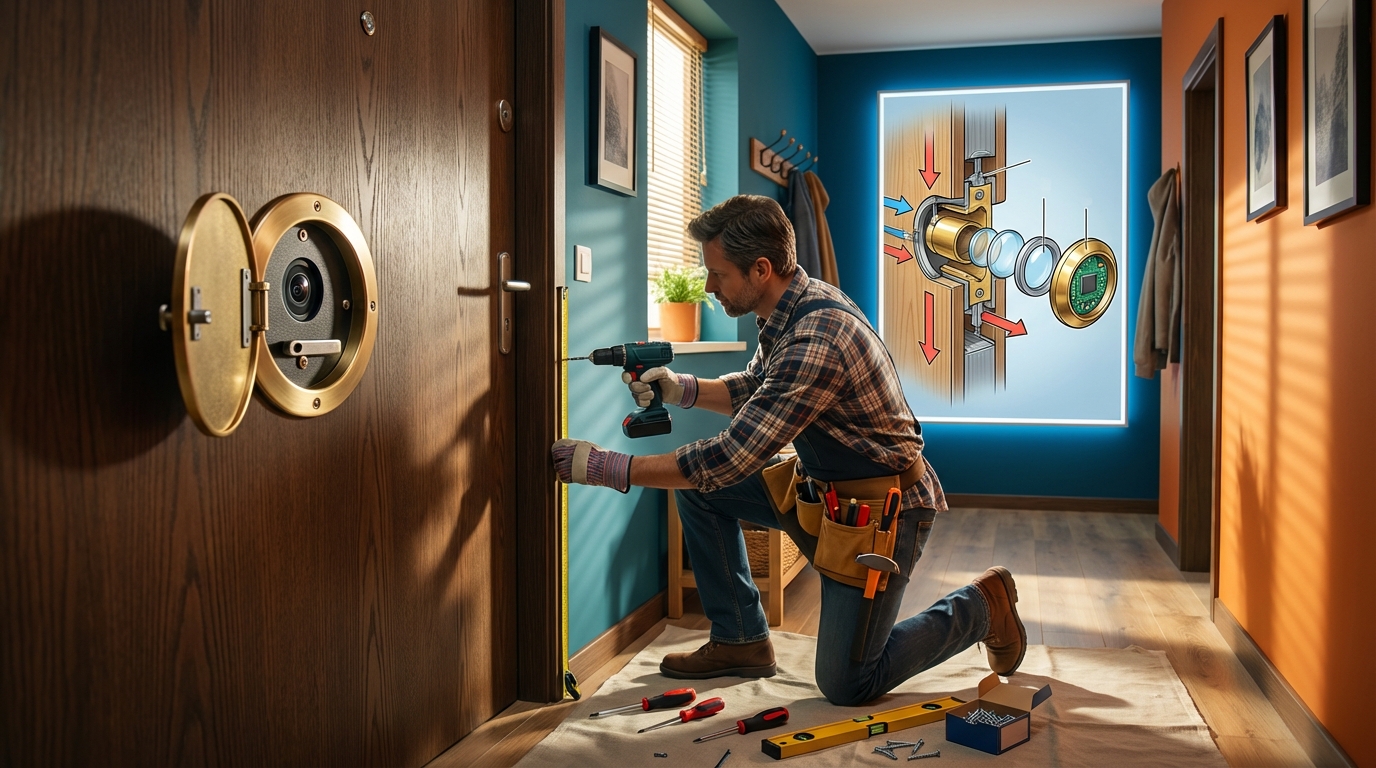 découvrez ce qu'est une judas porte et apprenez comment l'installer facilement chez vous pour renforcer la sécurité de votre domicile.