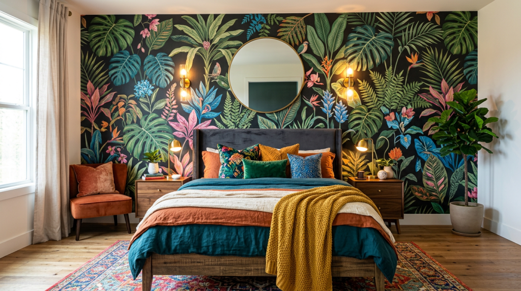 découvrez comment choisir le papier peint idéal pour une tête de lit afin de sublimer votre chambre design avec style et originalité.