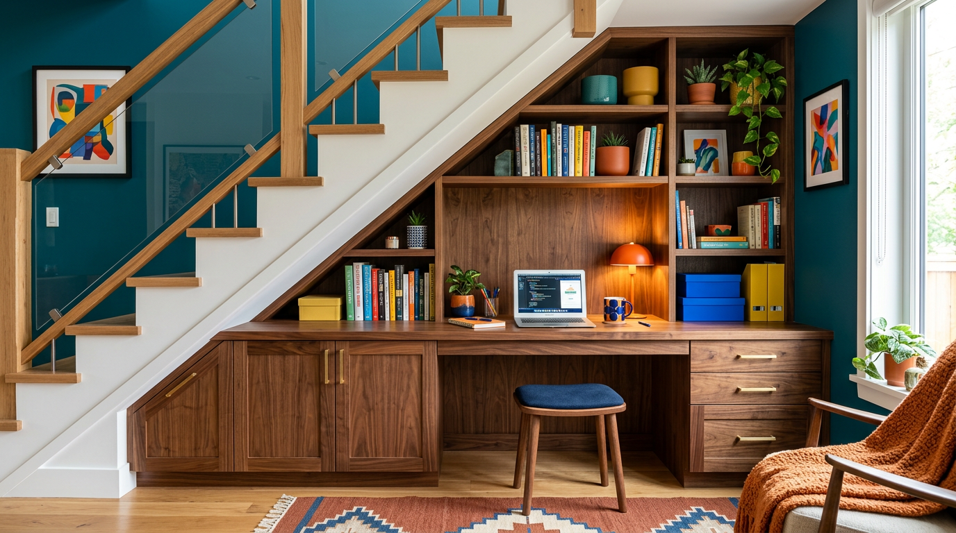 découvrez comment optimiser votre espace grâce à un rangement sous escalier pratique et fonctionnel, idéal pour organiser votre intérieur avec style et gain de place.