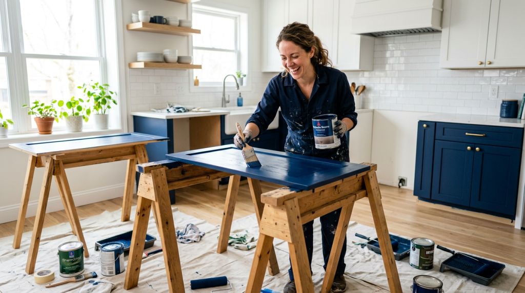 découvrez nos astuces pour un relooking efficace de vos meubles de cuisine grâce à la peinture. transformez votre espace facilement et à petit prix !