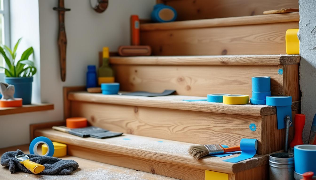 découvrez nos conseils pratiques pour réussir la peinture de votre escalier en bois et donnez-lui un nouveau look élégant et durable.