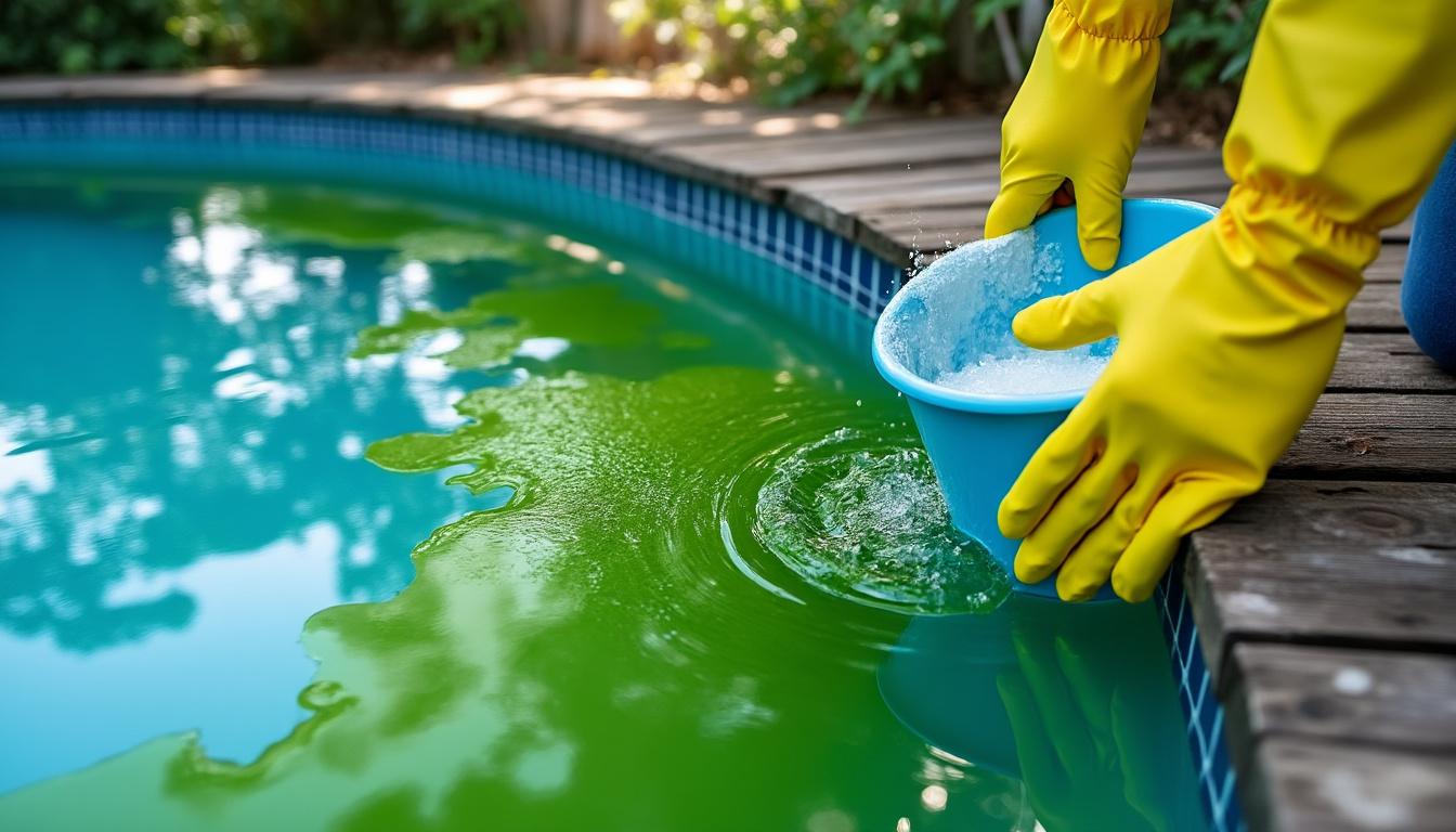 découvrez des remèdes de grand-mère efficaces pour traiter naturellement l'eau verte de votre piscine et retrouver une eau claire et saine sans produits chimiques.