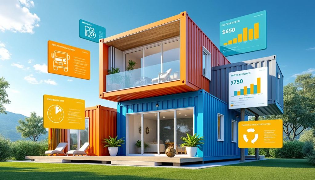 découvrez le prix d'une maison conteneur et apprenez comment le calculer en tenant compte des différents facteurs comme la taille, les matériaux et les options de personnalisation.