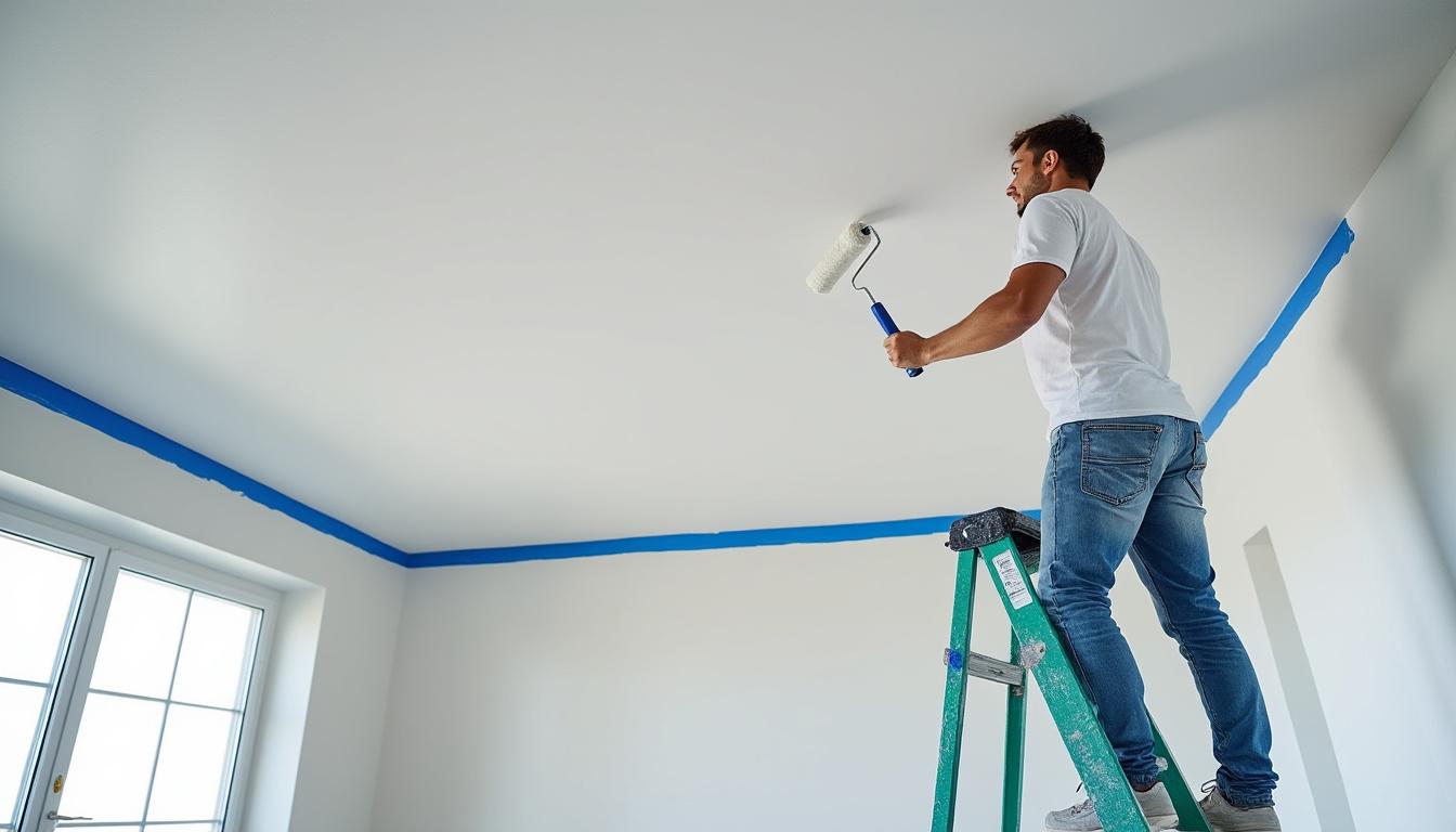 découvrez nos astuces pour peindre un plafond sans laisser de traces et obtenir un résultat lisse et uniforme facilement.