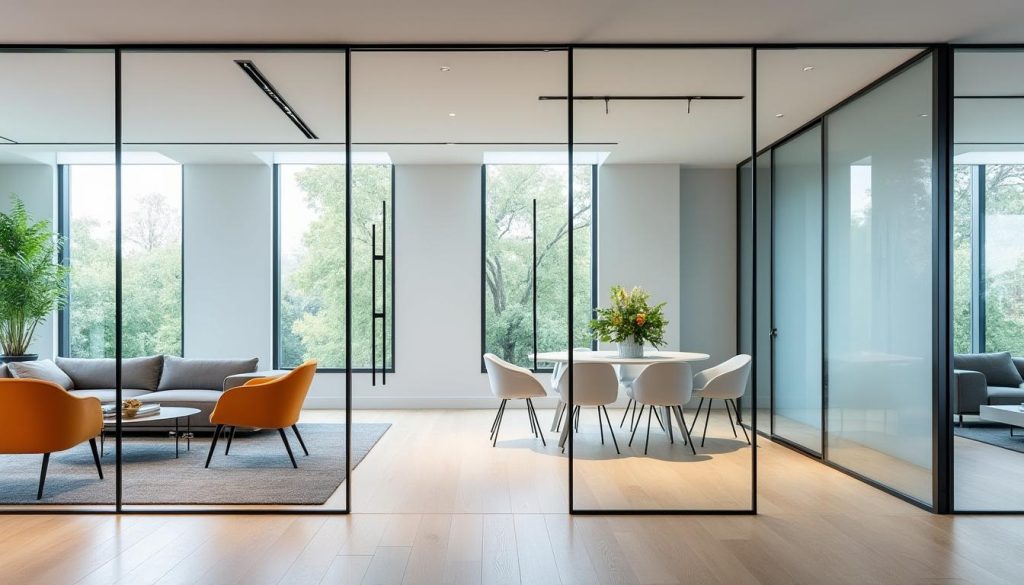 découvrez comment un meuble cloison vitrée peut transformer votre intérieur en optimisant l'espace avec élégance et en laissant passer la lumière pour une ambiance lumineuse et moderne.