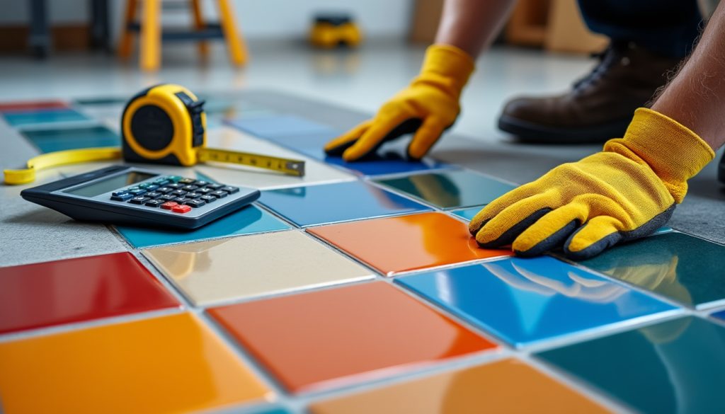 découvrez le prix du carrelage au mètre carré posé et apprenez comment calculer facilement le coût total pour vos travaux de revêtement de sol.