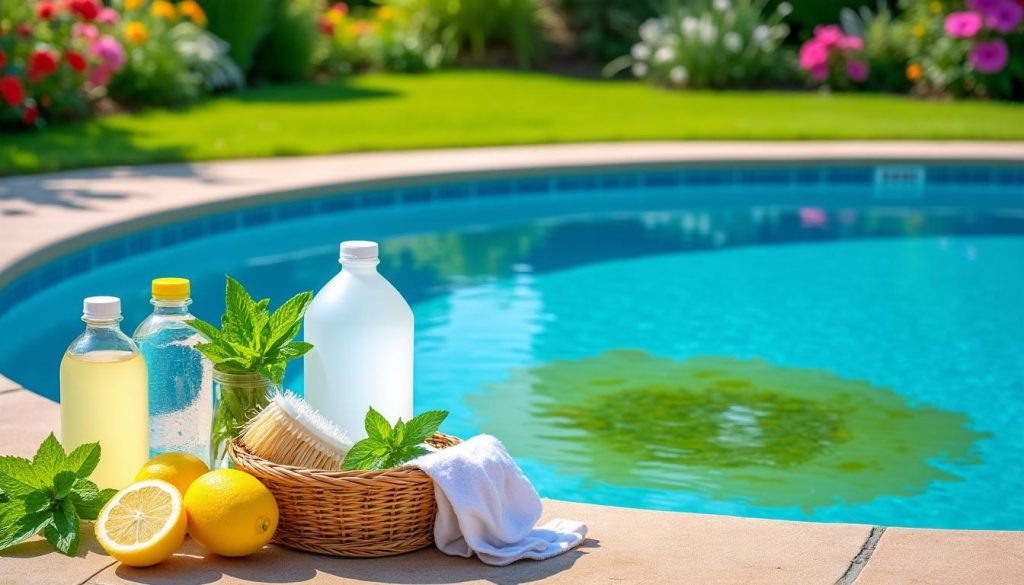 découvrez des remèdes de grand-mère efficaces pour éliminer l'eau verte de votre piscine et retrouver une eau claire et saine naturellement.