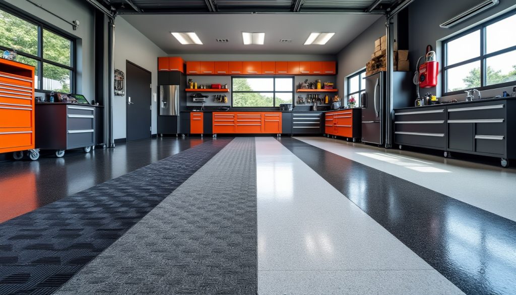 découvrez comment choisir le meilleur revêtement de sol pour votre garage, alliant durabilité, esthétique et facilité d'entretien pour un espace fonctionnel et agréable.