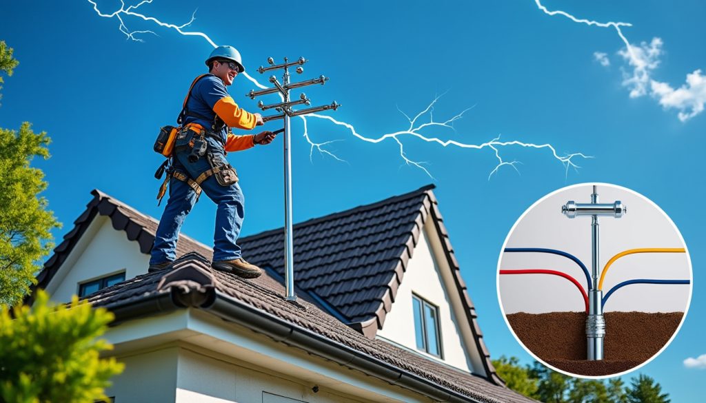 découvrez comment installer un paratonnerre maison facilement pour protéger efficacement votre habitat des impacts de la foudre et assurer la sécurité de votre famille.