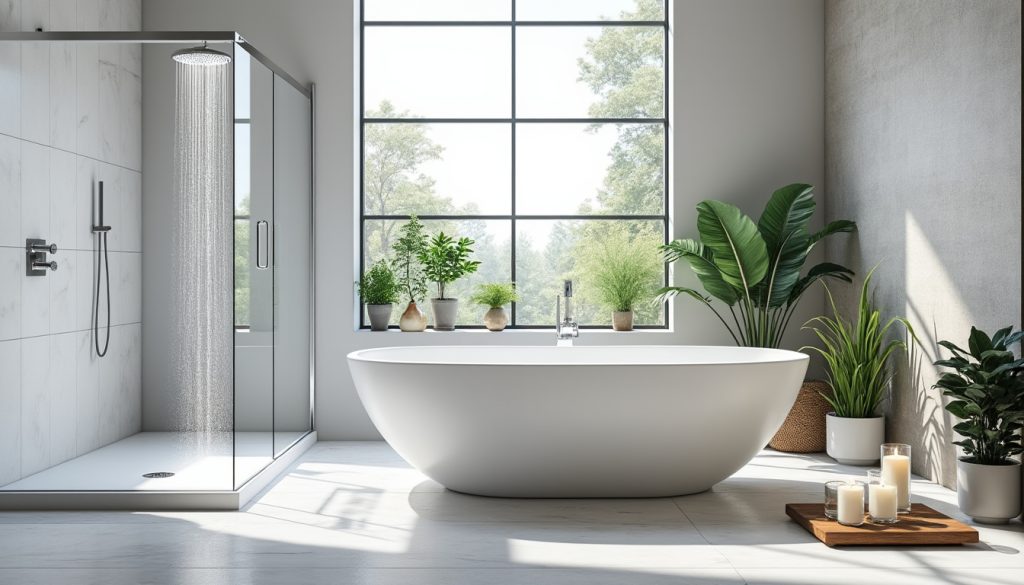 découvrez nos conseils pour choisir la douche et la baignoire idéales, alliant confort, style et fonctionnalité pour votre salle de bain.