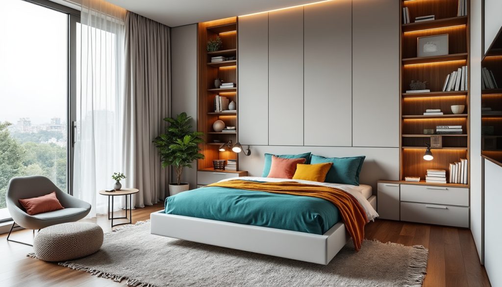 découvrez nos conseils d'aménagement pour optimiser l'espace et le confort de vos chambres, alliant praticité et esthétique pour un intérieur harmonieux.