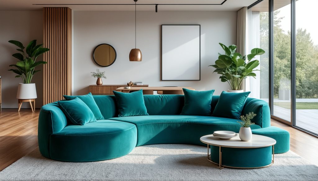 découvrez comment choisir un canapé en rond pour optimiser l'espace et l'ambiance de votre salon avec style et confort.