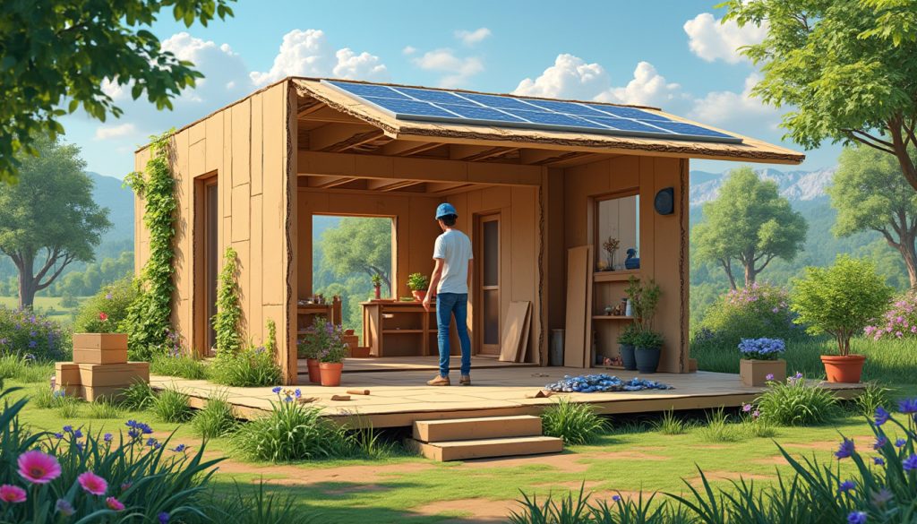 découvrez comment construire une maison en carton durable et écologique, une solution innovante et respectueuse de l'environnement pour un habitat léger, économique et recyclable.