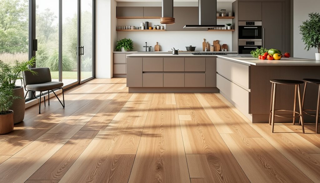 découvrez pourquoi choisir un parquet dans la cuisine est une excellente idée, avec ses avantages esthétiques et pratiques, ainsi que des conseils pour bien l'entretenir et le choisir.